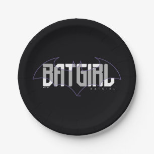 Assiettes En Carton Nom Hi-Tech de Batgirl Graphique