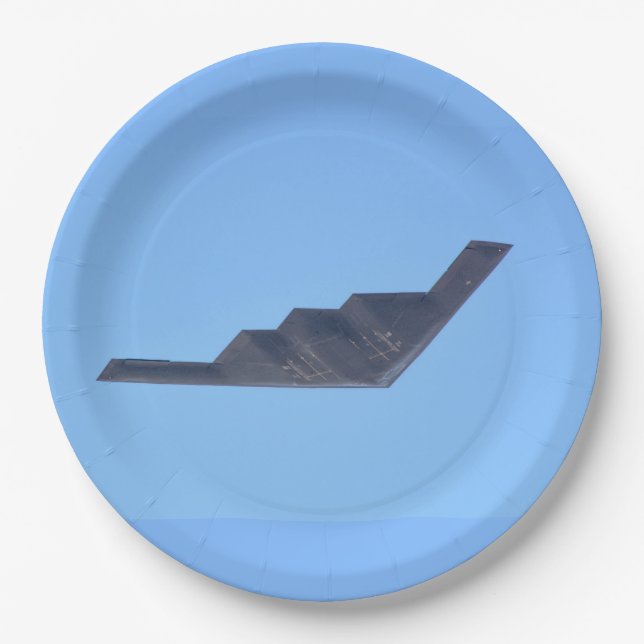 Assiettes En Carton Northrop Grumman B-2 Spirit (Devant)