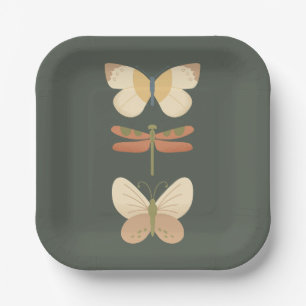 Assiettes En Carton Notre Petit Amour Bug Cutie Bug Plaque Papier