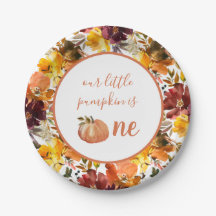 Notre Petit Citrouille Est Une Plaque Premier Anni