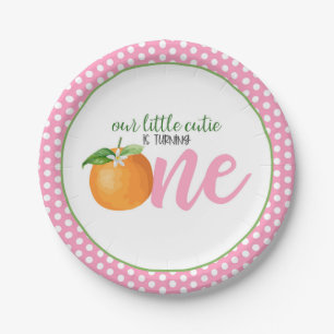 Assiettes En Carton Notre Petite Cutie tourne une seule plaque - Pots 