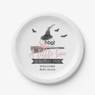 Assiettes En Carton Notre petite fille d'Halloween est presque due