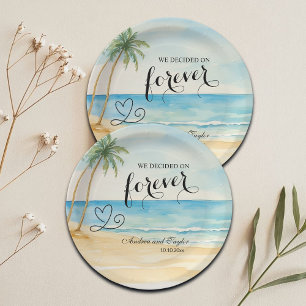 Assiettes En Carton Nous avons décidé sur Forever Elegant Wedding