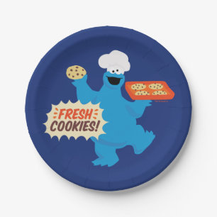 Assiettes En Carton Nous sommes des gourmands   Cookies frais !