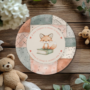 Assiettes En Carton Nouveau Chapitre Commence Fête Prénatale de Bébé d