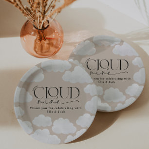Assiettes En Carton Nuage naturel beige neuf douche moderne design