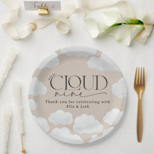 Assiettes En Carton Nuage naturel beige neuf douche moderne design
