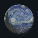 Assiettes En Carton Nuit étoilée par Vincent van Gogh - 1889<br><div class="desc">Bienvenue à DELIGHTS ! Nous sommes ouverts. Faites une faveur pour votre famille et vos amis et donnez-leur notre lien : http://www.zazzle.com/Delights?rf=238549869542096443*</div>