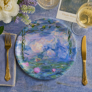 Assiettes En Carton Nymphéas