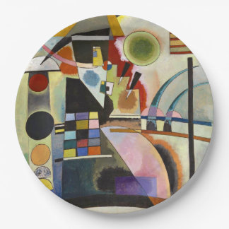 Assiettes En Carton Oeuvre Abstraite de Kandinsky