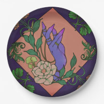 "Offre de minuit" - Main botanique et fleurs