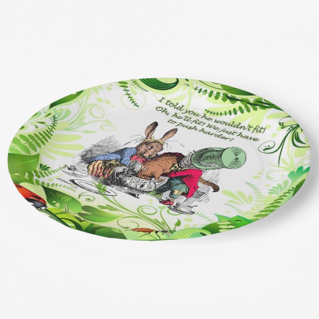 Assiettes En Carton Oh, il va s'adapter ! 1 (Angle)