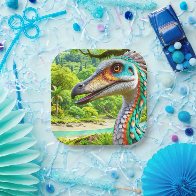 Assiettes En Carton Oiseaux (Fête)