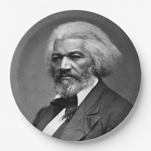 Assiettes En Carton Old Fr3d3rick Bailey Douglas African American Hero (Devant)