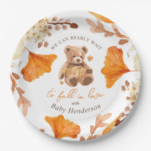 Assiettes En Carton On peut attendre avant de tomber dans le Baby show