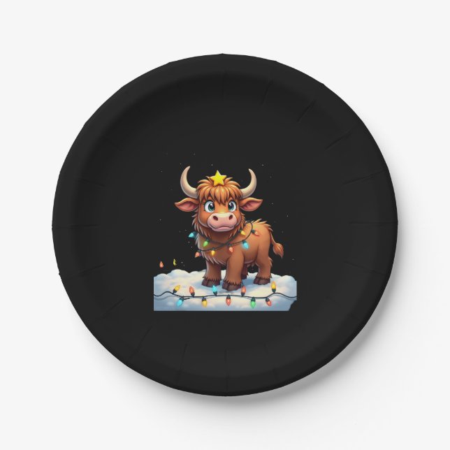 Assiettes En Carton On The Naughty List And Reget Nothing Christmas Hi (Devant)