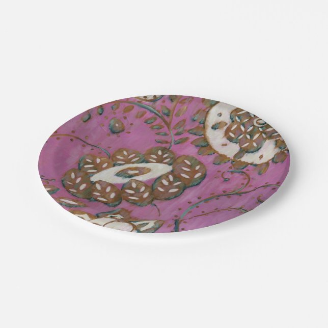 Assiettes En Carton Ornement radiant II (Angle)