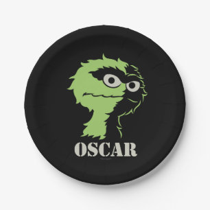 Assiettes En Carton Oscar du Groupement moitié