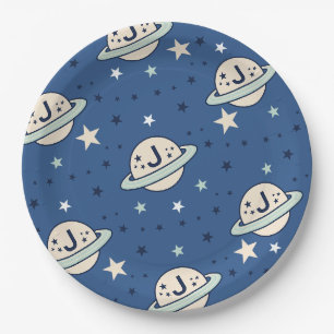 Assiettes En Carton Outer Space Out of this World 1er Anniversaire