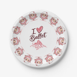 Assiettes En Carton Oveja ballet