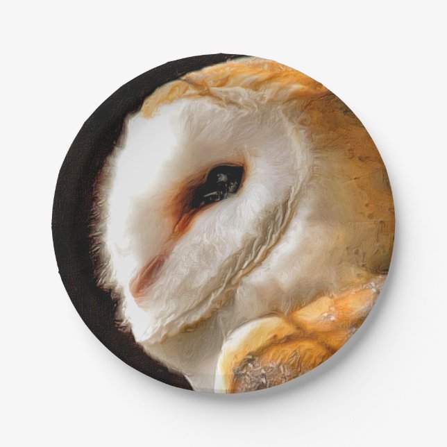 ASSIETTES EN CARTON OWLS (Devant)