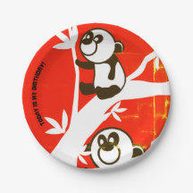 Pandas d'anniversaire