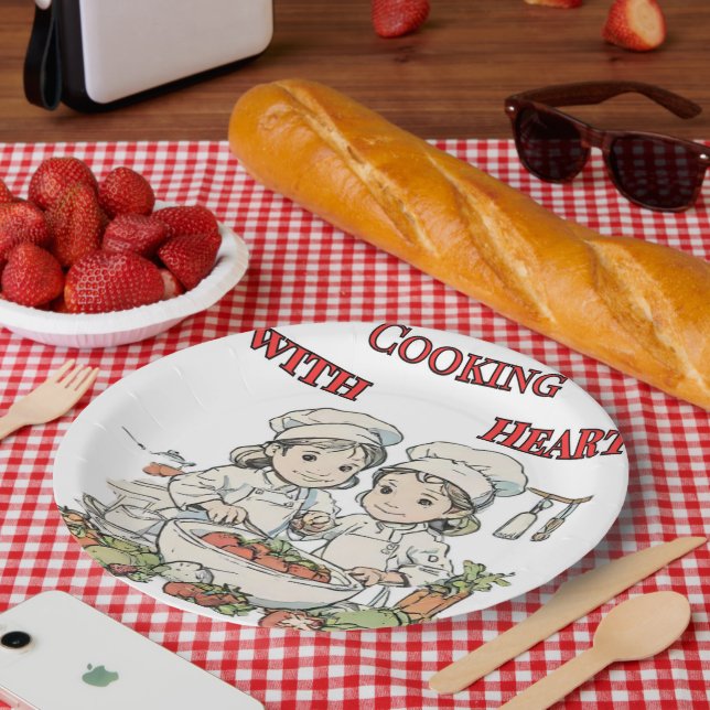 Assiettes En Carton Paper Napkin (Pique-nique)