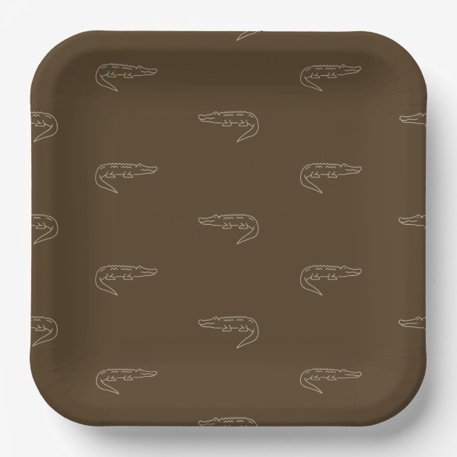 Assiettes En Carton Paper Plate (Recto)
