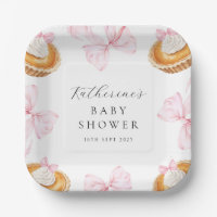 Papier Baby shower à tarte Coquette Cutie Napkin
