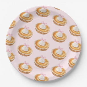 Assiettes En Carton Papier Baby shower à tarte Coquette Cutie Napkin