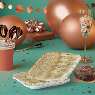 Assiettes En Carton Papier comptable du grand livre à café