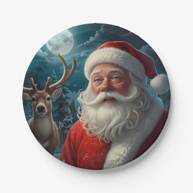 Assiettes En Carton Papier d'emballage (Devant)