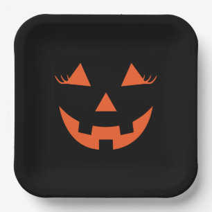 Assiettes En Carton Papier Halloween
