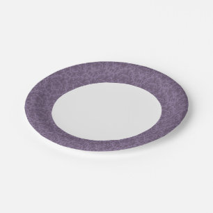 Assiettes En Carton Papier peint violet luxueux