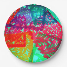 Papier Picado Design Plaque en papier