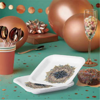 Assiettes En Carton Papier Plaque Bouton Bouteille Ouvert turkmène mot