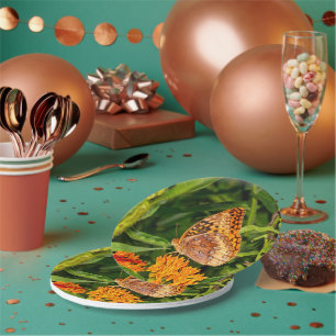 Assiettes En Carton Papillon de la grande friture