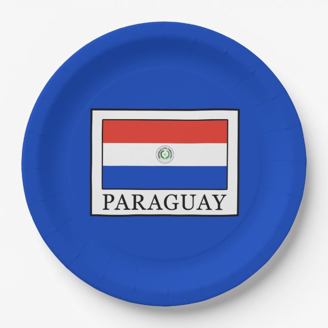 Assiettes En Carton Paraguay (Devant)