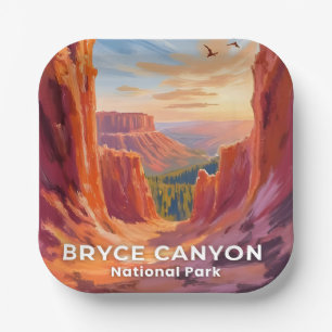 Assiettes En Carton Parc national de Bryce Canyon   Voyage Utah