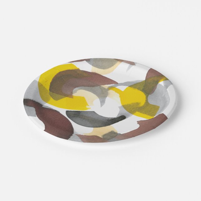 Assiettes En Carton Parenthèse II (Angle)