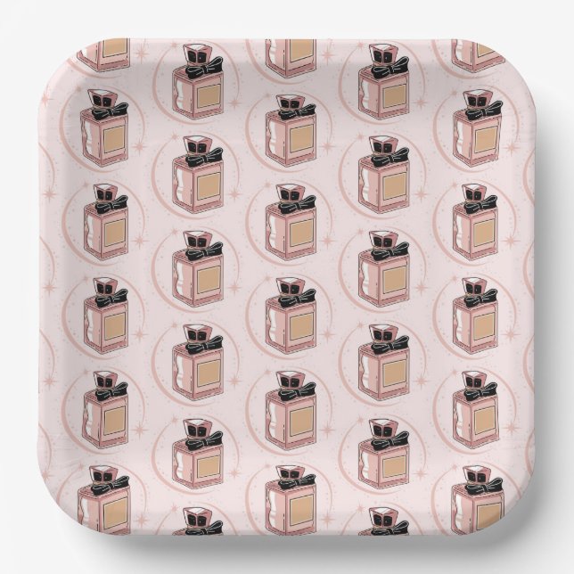 Assiettes En Carton Parfum (Recto)