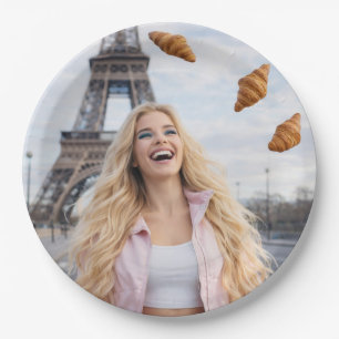 ASSIETTES EN CARTON PARIS - MERCI BEAUCOUP