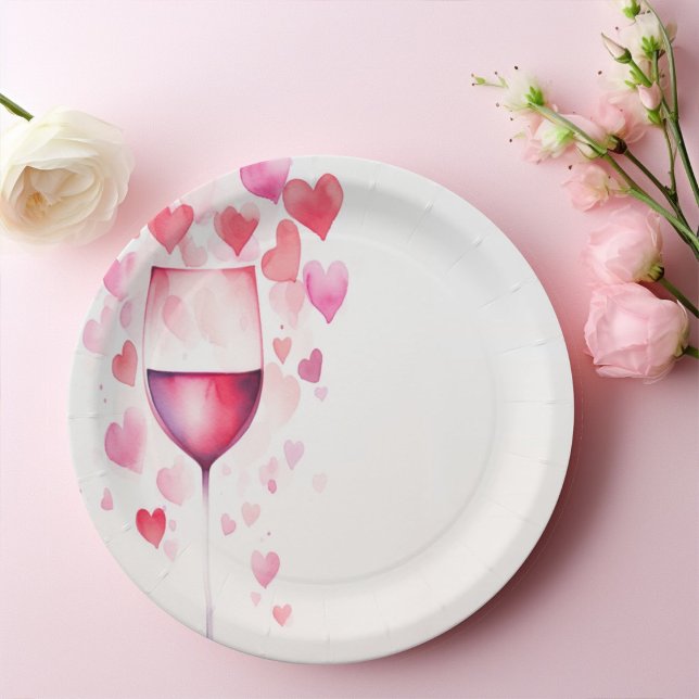 Assiettes En Carton parti des galentines (Créateur téléchargé)