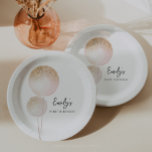 Assiettes En Carton Parties scintillant rose Ballons Fille Première fê<br><div class="desc">Pour tous ceux qui planifient la fête du premier anniversaire de leur petite fille, le choix de ce thème minimaliste des Ballons de Parties scintillant rose offre un mélange unique d'élégance et de charme qui attire à la fois l'oeil et sophistiqué. Les ballons d’aquarelle doux au design de parties scintillant...</div>