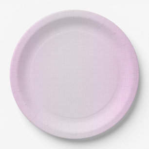 Assiettes En Carton Parties scintillant violette Confetti Faux Foil