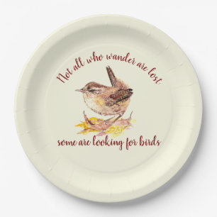 Assiettes En Carton Pas tous ceux qui se baladent perdus - certains à