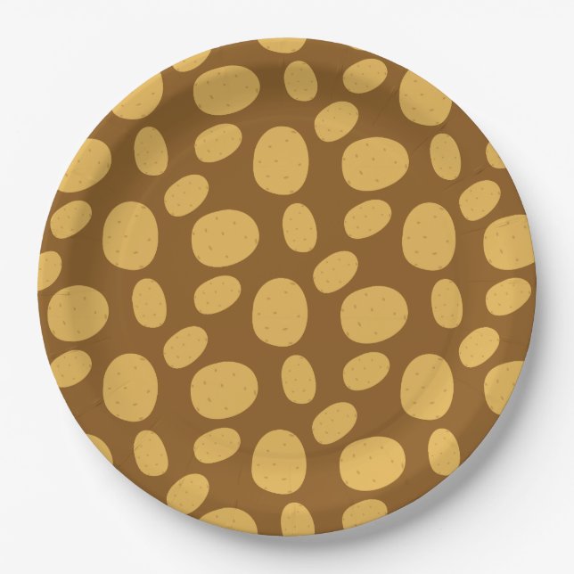Assiettes En Carton Patacas (Devant)