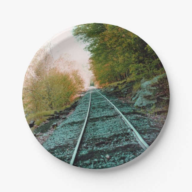 Assiettes En Carton Path de Solitude (Devant)