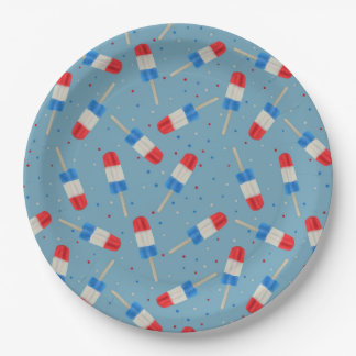 Assiettes En Carton Patriotic Popsicles Paper Plates