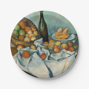 Assiettes En Carton Paul Cezanne Corbeille de Pommes Nature Morte Vint